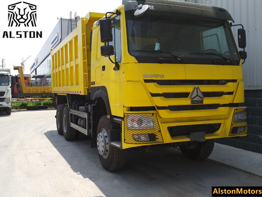 New Sinotruk Howo 6x4 371HP LHD Dump Truck for Sale in Côte d’Ivoire – 5.6M Tipper Prix