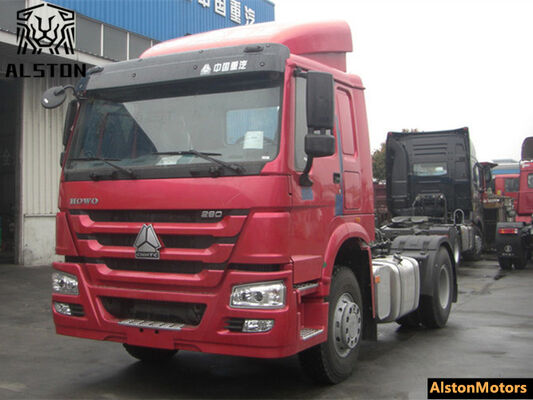 New Sinotruk HOWO 290HP 4×2 Flat Cab Tractor Head for Sale in Nigeria – Affordable & Ready for Export