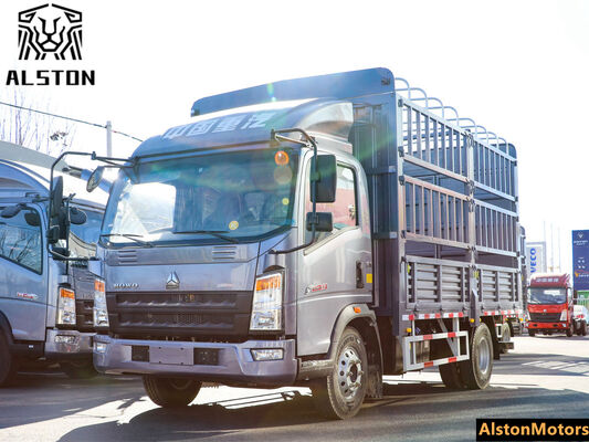 HOWO 130HP 4x2 Fence Cargo Truck 4.15m for Tanzania – Factory Price