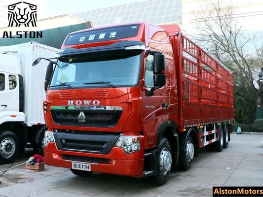 HOWO T7H 440HP 8x4 Fence Cargo Truck for DR Congo – Factory Price