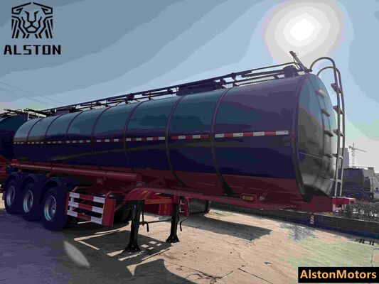 3 Axle Insulated Carbon Steel Fuel Tank Trailer Libya – Factory Price