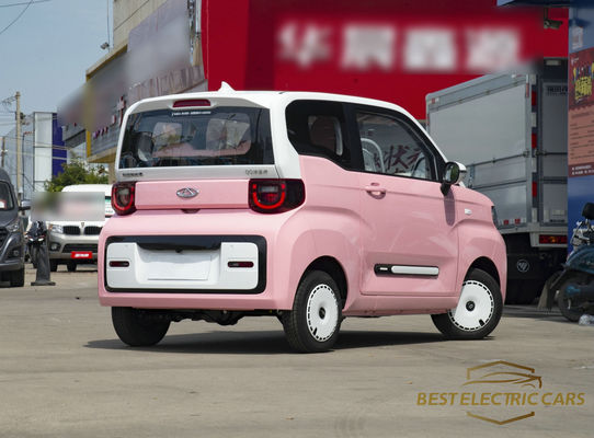 Weight 743kg Chery QQ Electric 170km Nectarine Eco Friendly Cars
