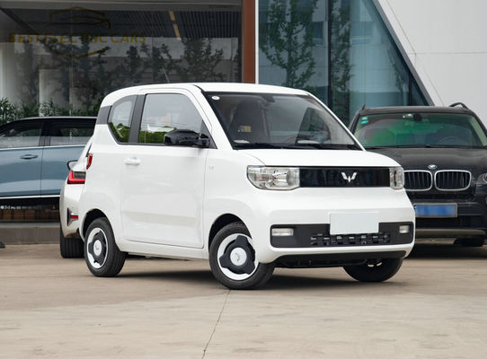 85Nm Wuling Hongguang Mini EV Rear Mounted 3 Door 4 Seater Electric Mini