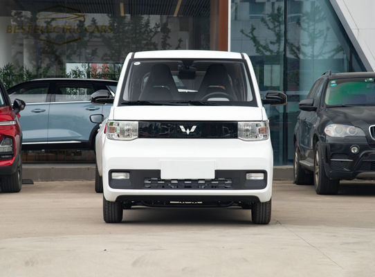 85Nm Wuling Hongguang Mini EV Rear Mounted 3 Door 4 Seater Electric Mini