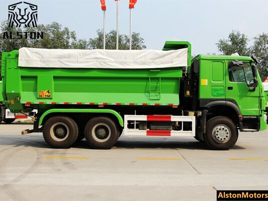 New Sinotruk Howo 6x4 340HP U-Type Dump Truck for Sale in Ethiopia | 5.6M Tipper Price