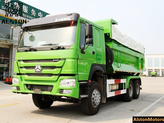 New Sinotruk Howo 6x4 340HP U-Type Dump Truck for Sale in Ethiopia | 5.6M Tipper Price