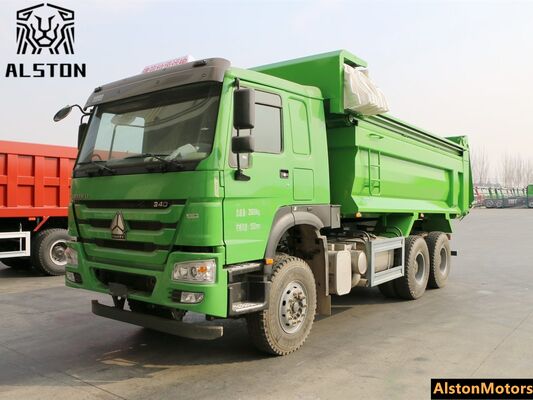 New Sinotruk Howo 6x4 340HP Environmental Dump Truck for Sale in Kenya | Electric Tarpaulin Tipper Price