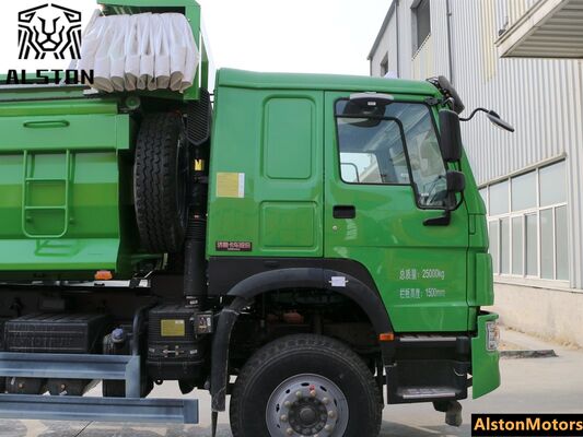 New Sinotruk Howo 6x4 340HP Environmental Dump Truck for Sale in Kenya | Electric Tarpaulin Tipper Price