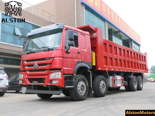 New HOWO 8x4 Dump Truck 380HP for Sale in Nigeria – 8.2m Heavy-Duty Tipper Truck