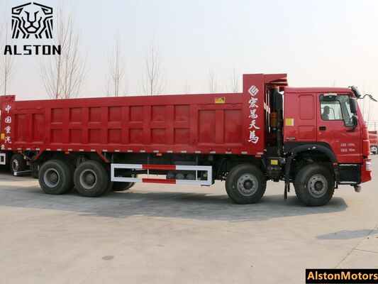 New Sinotruk HOWO 380HP 8x4 Dump Truck for Sale in Tanzania – 8.5m Heavy-Duty Tipper Truck