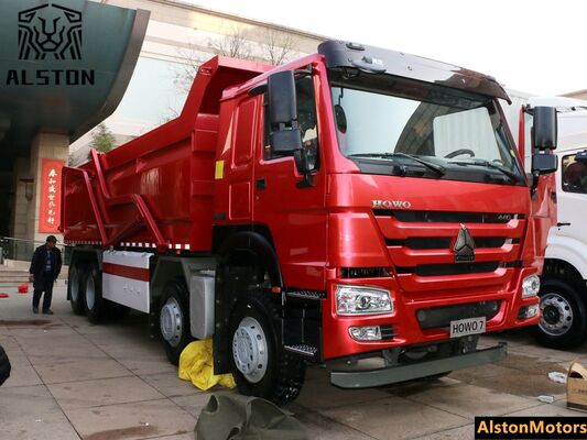 New HOWO 440HP 8x4 Dump Truck for Sale in DR Congo – 7.6m Mining Tipper Truck Price