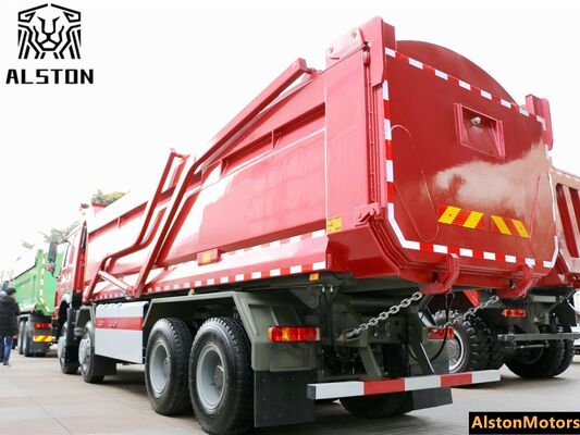 New HOWO 440HP 8x4 Dump Truck for Sale in DR Congo – 7.6m Mining Tipper Truck Price