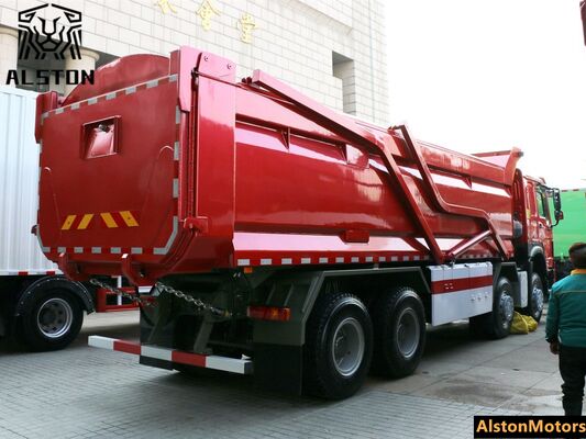 New HOWO 440HP 8x4 Dump Truck for Sale in DR Congo – 7.6m Mining Tipper Truck Price