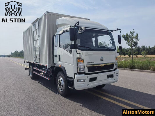 New Sinotruk HOWO 116HP 4x2 Cargo Box Truck Nigeria Price