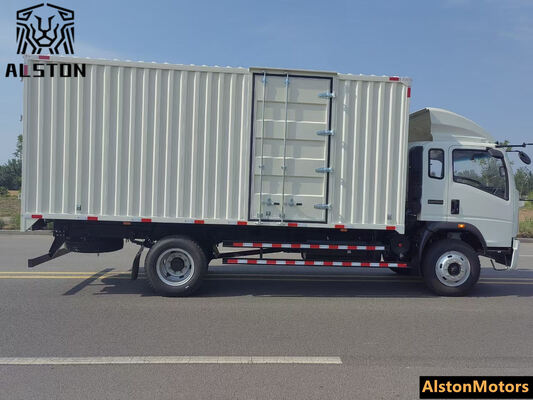 New Sinotruk HOWO 116HP 4x2 Cargo Box Truck Nigeria Price