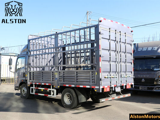 HOWO 130HP 4x2 Fence Cargo Truck 4.15m for Tanzania – Factory Price