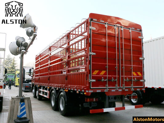 HOWO T7H 440HP 8x4 Fence Cargo Truck for DR Congo – Factory Price