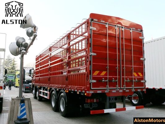 HOWO T7H 440HP 8x4 Fence Cargo Truck for DR Congo – Factory Price