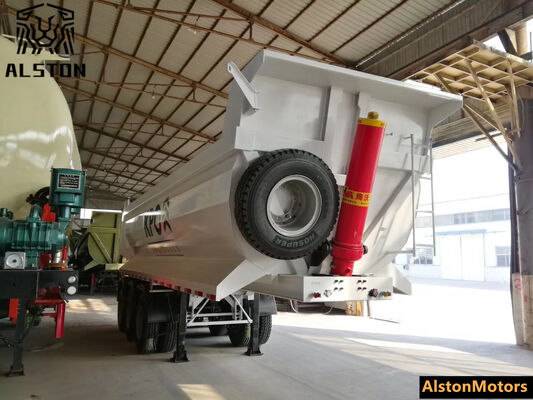 3 Axle 60 Ton U-Type Dump Trailer for Angola – Factory Price