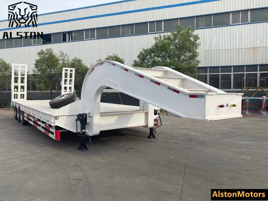 3 Axle Gooseneck Lowbed Trailer for Cameroon – Factory Price