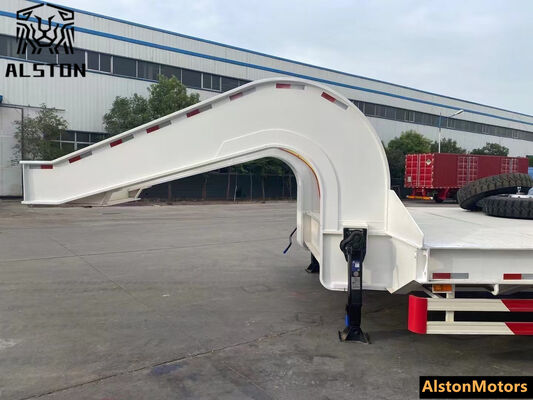 3 Axle Gooseneck Lowbed Trailer for Cameroon – Factory Price