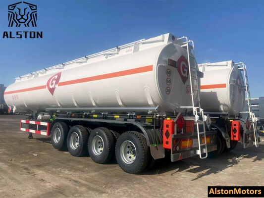 3 Axle Carbon Steel Fuel Tank Trailer for Nigeria – Factory Price