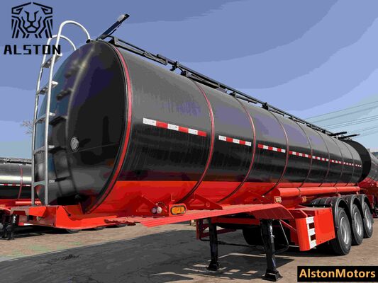 3 Axle Insulated Carbon Steel Fuel Tank Trailer Libya – Factory Price