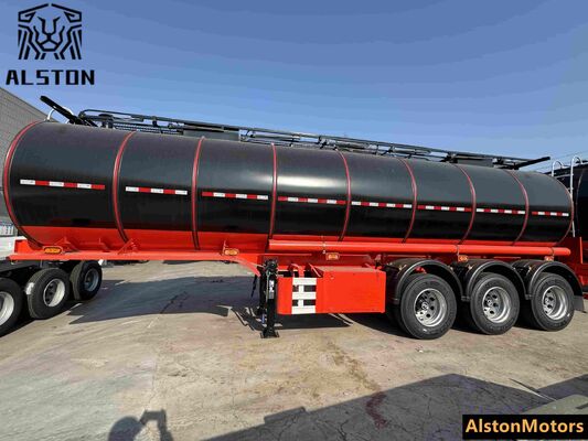 3 Axle Insulated Carbon Steel Fuel Tank Trailer Libya – Factory Price