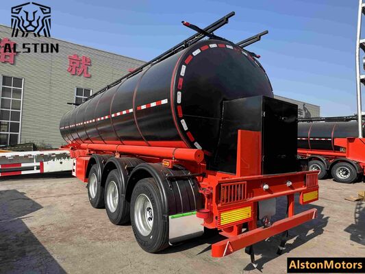 3 Axle Insulated Carbon Steel Fuel Tank Trailer Libya – Factory Price