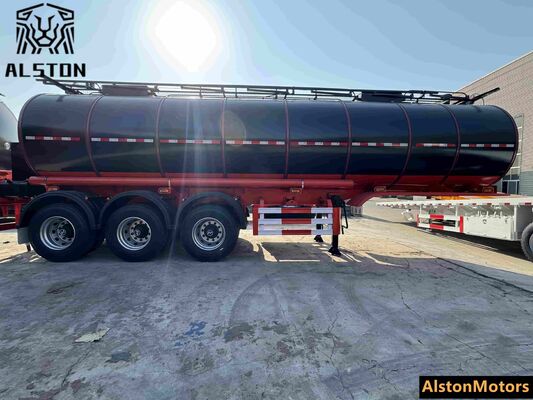 3 Axle Insulated Carbon Steel Fuel Tank Trailer Libya – Factory Price