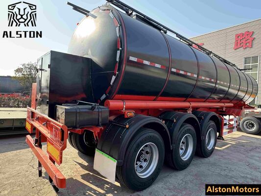 3 Axle Insulated Carbon Steel Fuel Tank Trailer Libya – Factory Price